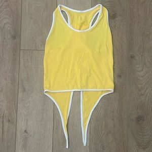 Fivedancewear tie back shirt